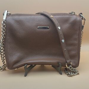 Rebecca Minkoff Zip Leather Crossbody Bag, good condition